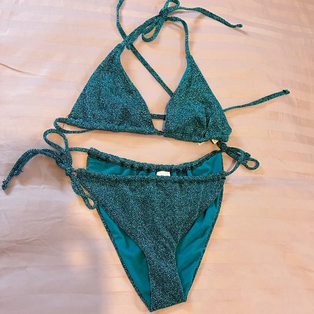 ASOS Glitter Bikini - Picture 2 of 2